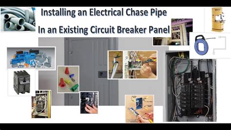 electrical chase box for main panel|chase nipple electric panel box.